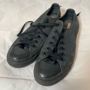 Converse Chuck Taylor All Stars Low All Black Canvas Sneakers